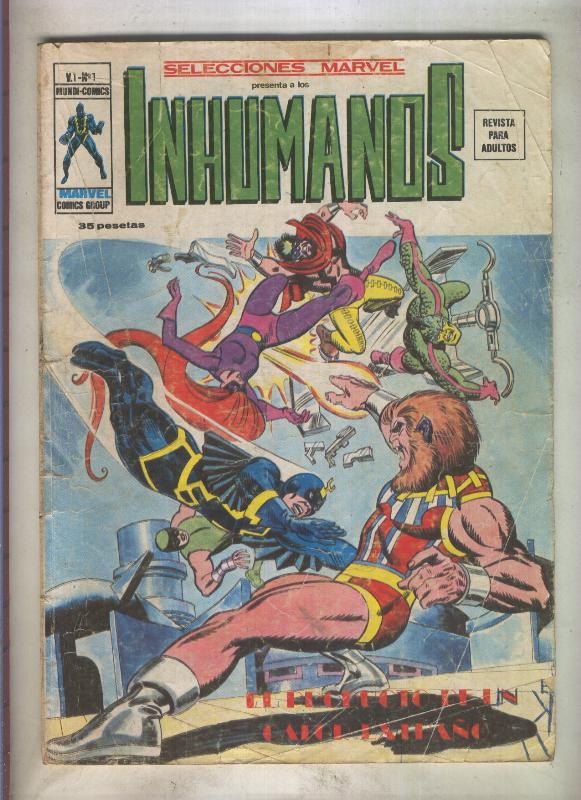 Selecciones Marvel numero 01: Inhumanos