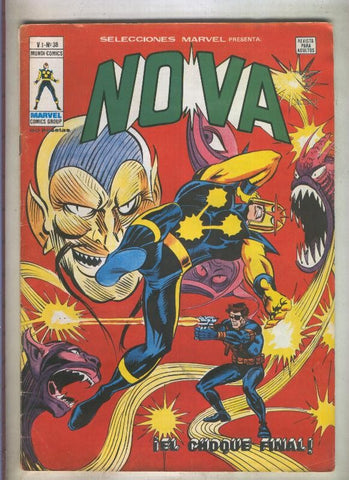 Selecciones Marvel numero 38: Nova (numerado 1 en trasera)