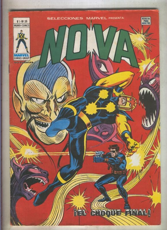 Selecciones Marvel numero 38: Nova (numerado 2 en trasera)