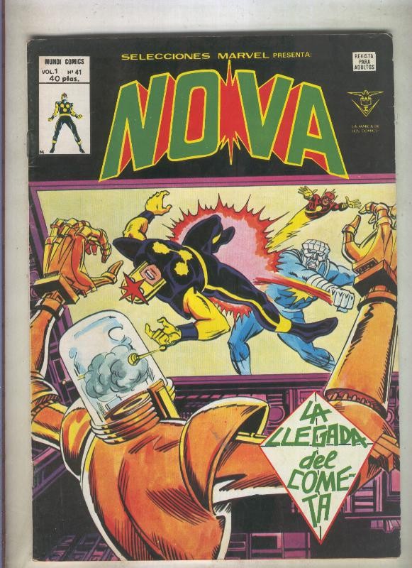 Selecciones Marvel numero 41: Nova (numerado 1 en trasera)