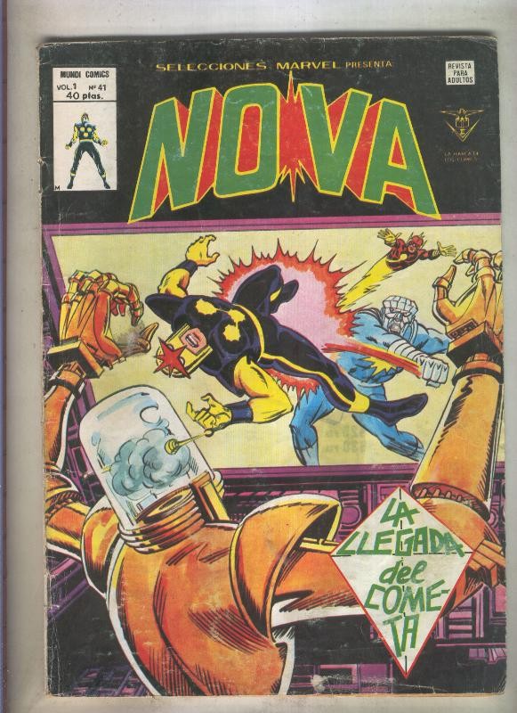 Selecciones Marvel numero 41: Nova (numerado 3 en trasera)