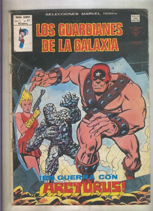 Selecciones Marvel numero 47: Los Guardianes de la Galaxia (numerado 2 en trasera)