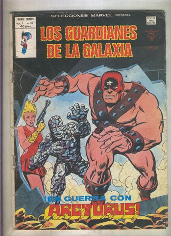 Selecciones Marvel numero 47: Los Guardianes de la Galaxia (numerado 2 en trasera)