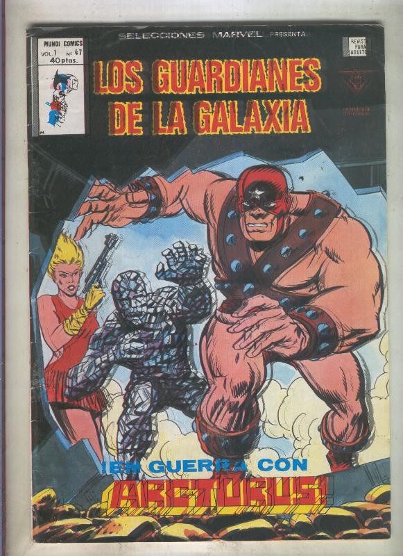 Selecciones Marvel numero 47: Los Guardianes de la Galaxia (numerado 5 en trasera)