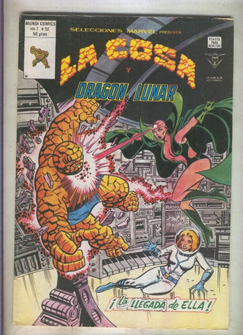 Selecciones Marvel numero 52: La Cosa y Dragon Lunar (numerado 2 en trasera)