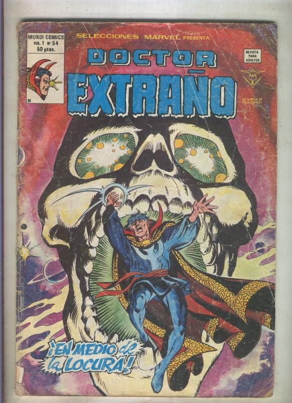 Selecciones Marvel numero 54: Doctor Extraño (numerado 1 en trasera)