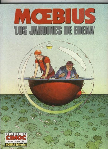 Cimoc Extra Color numero 070: El Mundo de Edena:  Los jardines de Edena (FIRMADO POR MOEBIUS EN 1991)