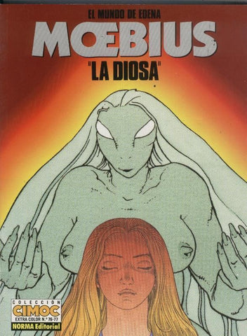 Cimoc Extra Color numero 076/077: El mundo de Edena: La diosa