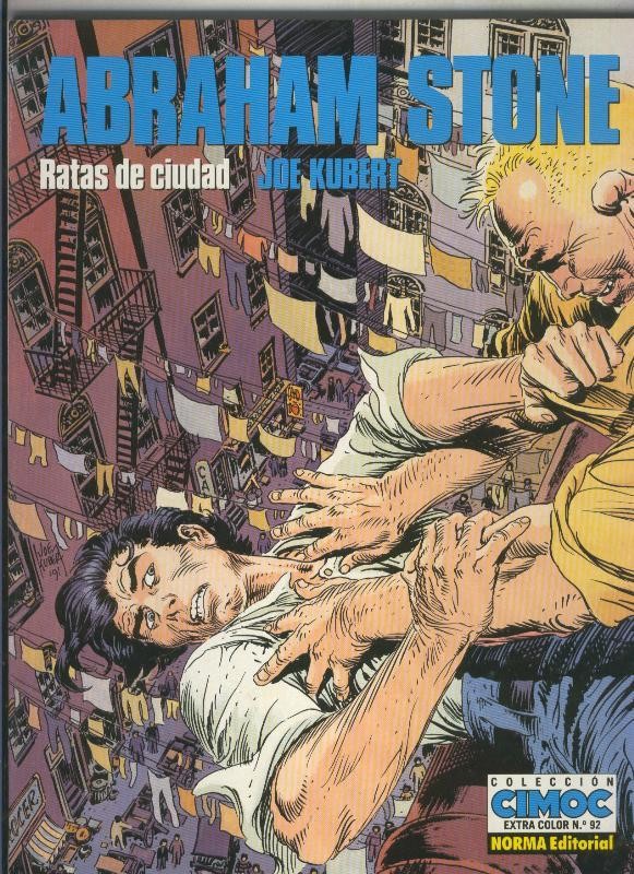 Cimoc Extra Color numero 092: Abraham Stone: Ratas de ciudad