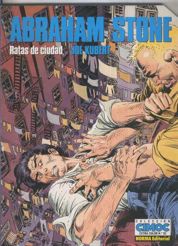 Cimoc Extra Color numero 092: Abraham Stone: Ratas de ciudad