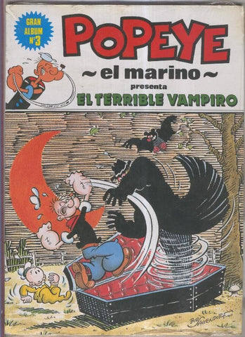 Popeye el marino numero 3: El terrible vampiro