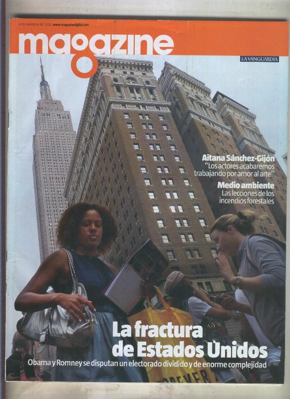 Magazine La Vanguardia del 4.11.2012