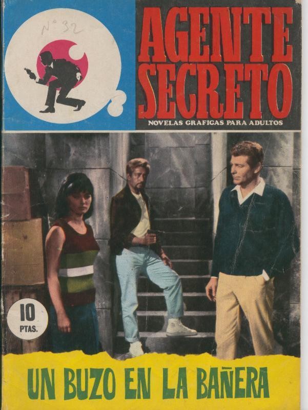 Agente Secreto numero 32: Un buzo en la bañera