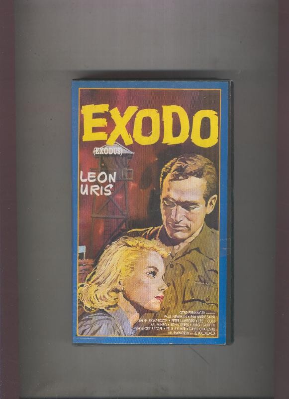 Video VHS: Exodo (Paul Newman)