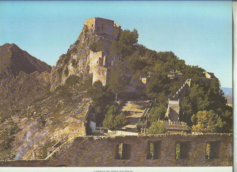 Castillo de Jativa en Valencia