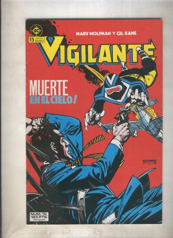 Vigilante numero 10: Muerte en el cielo