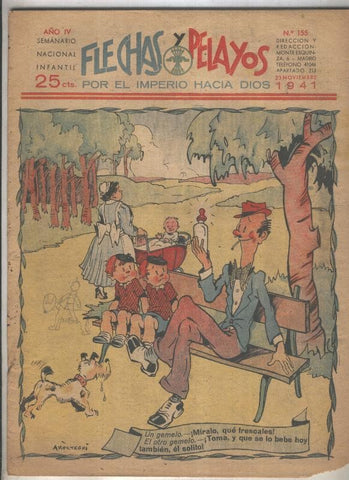Flechas y Pelayos numero 155 del 23.noviembre.1941
