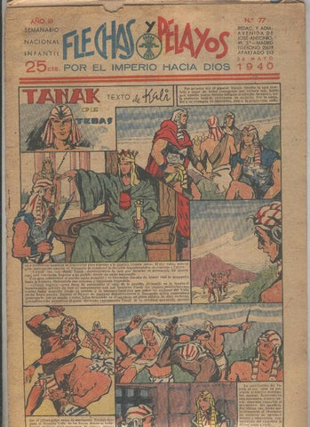 Flechas y Pelayos numero 077 del 26.mayo.1940