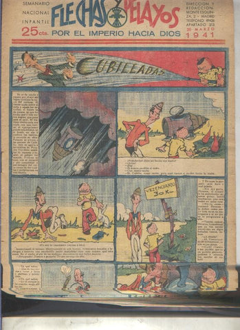 Flechas y Pelayos numero 121 del 30.marzo.1941