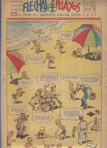 Flechas y Pelayos numero 138 del  27.julio.1941