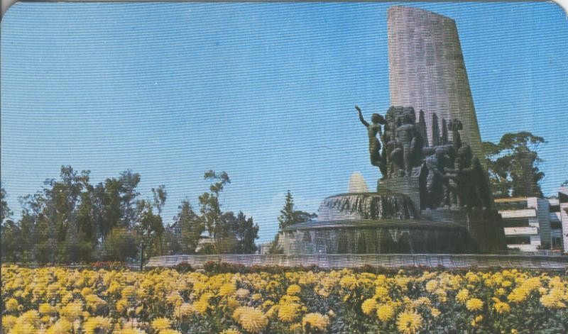 Postal 006055: Monumento a los trabajadores petroleros, Mexico