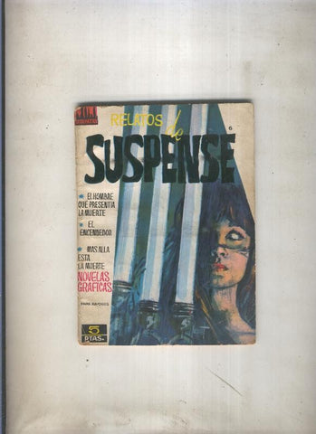 Relatos de Suspense numero 6: El hombre que presentia la muerte, 