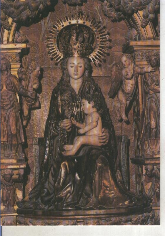 Postal 015098: Virgen Santa Maria La Mayor (cristobal de Valladolid ?, 1464)