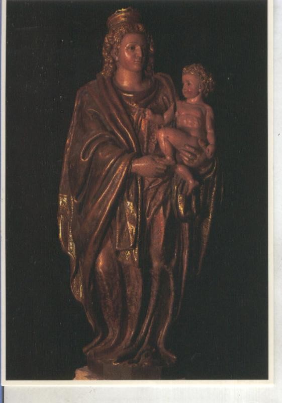 Postal 015100: Virgen de Esteban Jordan, siglo XVI