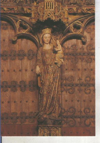 Postal 015115: Virgen Santa Maria de los Reyes, gotica finales siglo XIV