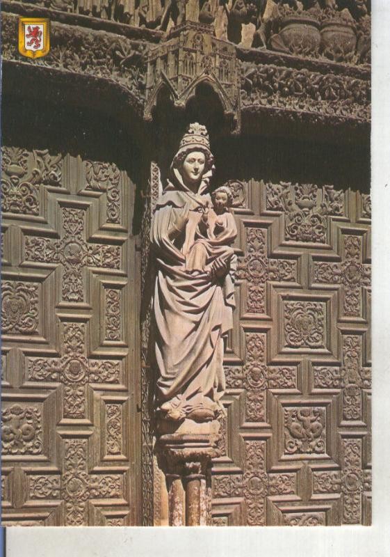 Postal 015120: Virgen Blanca, catedral de Leon