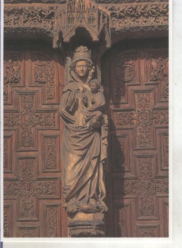 Postal 015121: Virgen Blanca, catedral de Leon