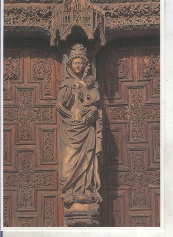 Postal 015121: Virgen Blanca, catedral de Leon
