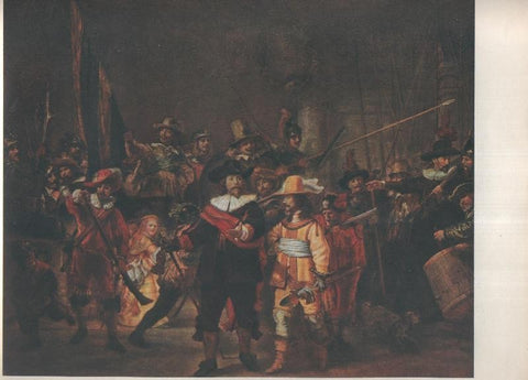 Rembrandt lamina 001: Ronda di notte
