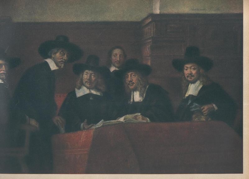 Rembrandt lamina 002: I Sindaci dei Drappieri