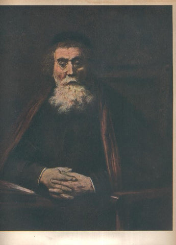 Rembrandt lamina 010: Retrato de un viejo