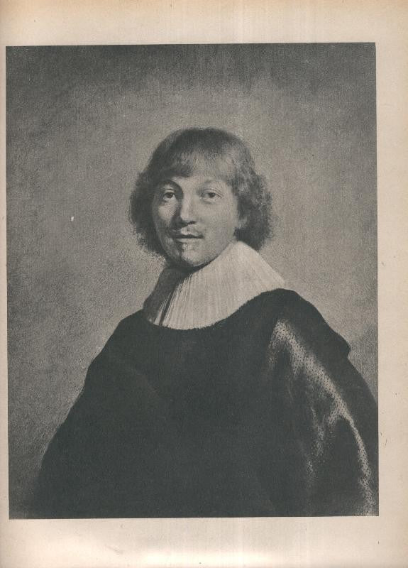 Rembrandt lamina 016: Retrato de un Genoves