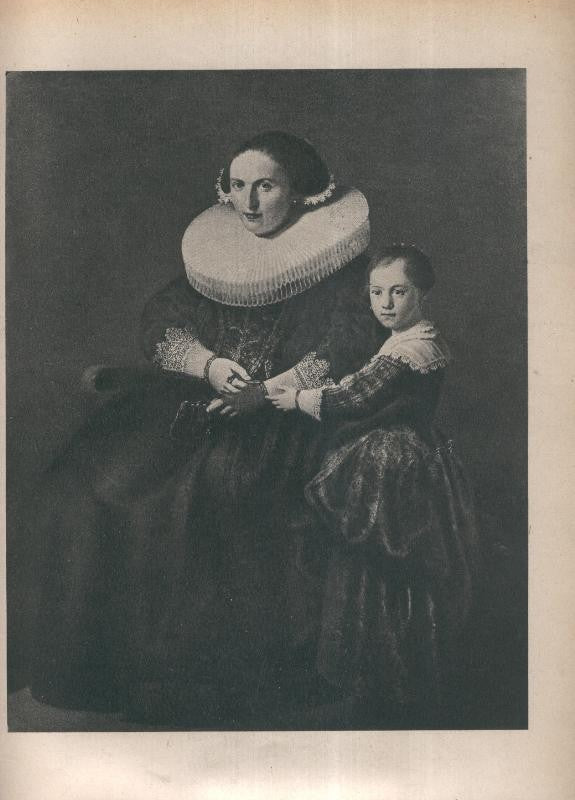 Rembrandt lamina 019: Retrato de Susana van Collen