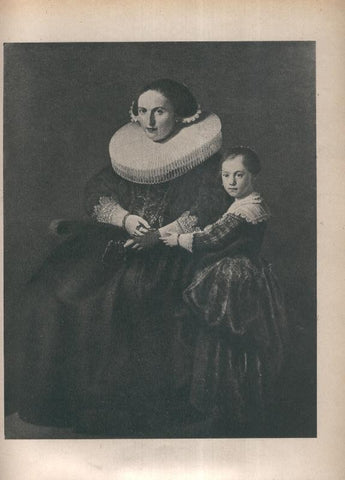Rembrandt lamina 019: Retrato de Susana van Collen