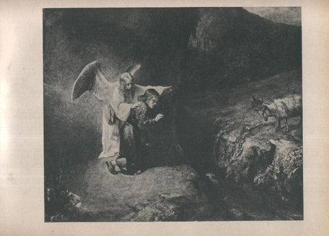 Rembrandt lamina 053: La vision de Daniel