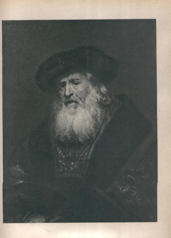 Rembrandt lamina 065: Retrato de un viejo