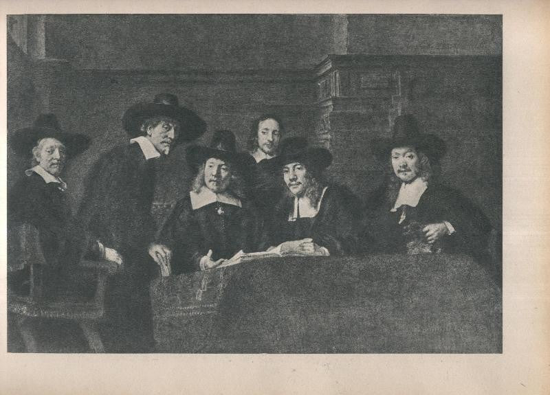 Rembrandt lamina 072: Sindicos dei drapieri
