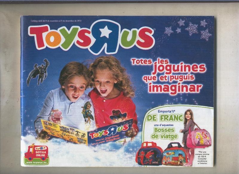Juguetes Toys catalogo noviembre/diciembre 2012