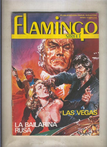 Flamingo street numero 24: Las Vegas (numerado 8 en trasera)