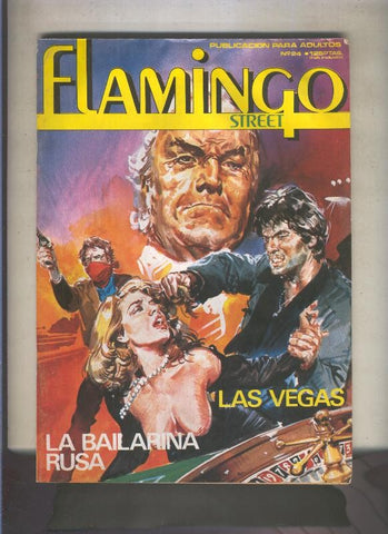 Flamingo street numero 24: Las Vegas (numerado 5 en trasera)