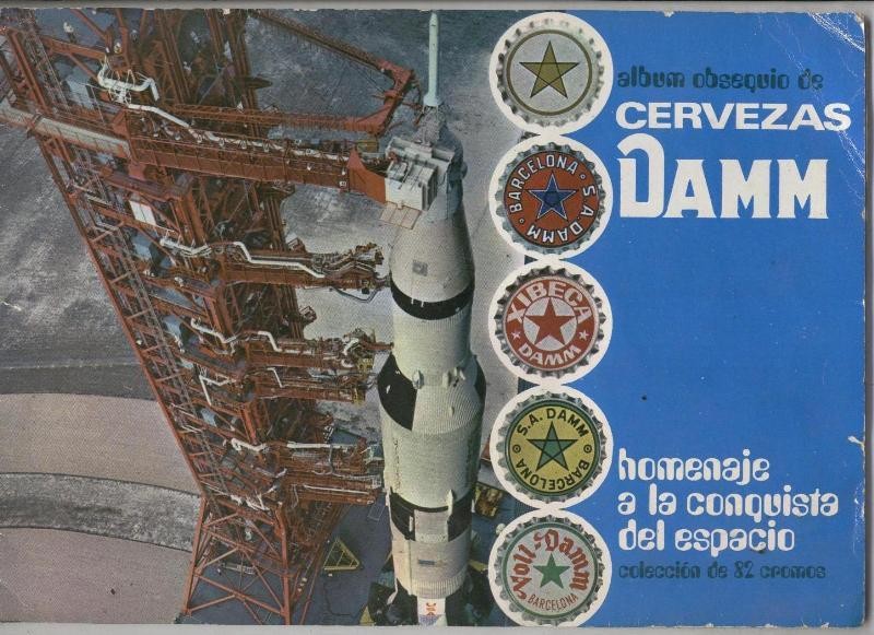 Album de Cromos: Homenaje a la conquista del espacio (SOLO LLEVA ALGUNOS CROMOS)