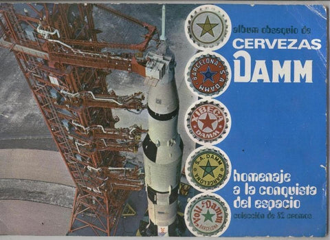 Album de Cromos: Homenaje a la conquista del espacio (SOLO LLEVA ALGUNOS CROMOS)