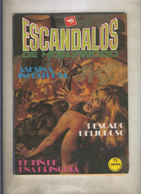 Escandalos de Hollywood numero 04 (numerado 1 en trasera)