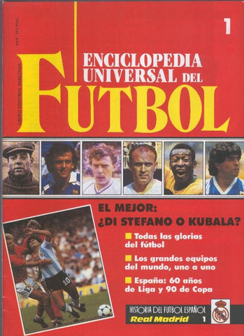 Enciclopedia Universal del Futbol numero 01