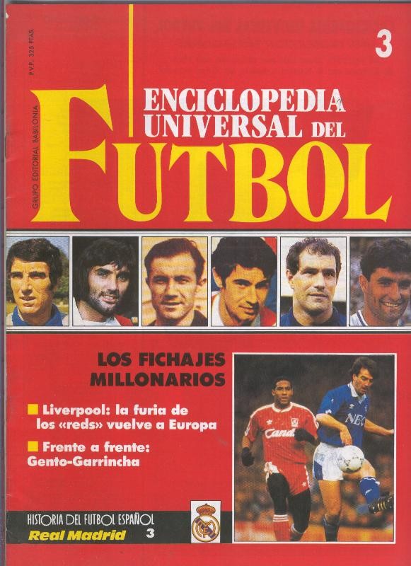 Enciclopedia Universal del Futbol numero 03