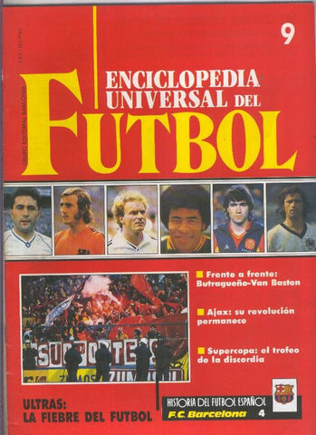 Enciclopedia Universal del Futbol numero 09